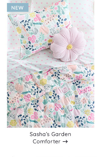 SASHA'S GARDEN COMFORTER