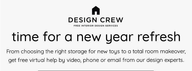 TIME FOR A NEW YEAR REFRESH