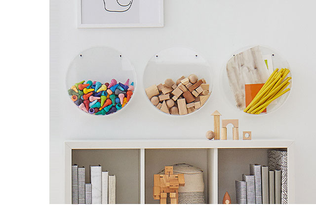ACRYLIC WALL POCKETS
