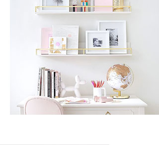 POLISHED SHELVING