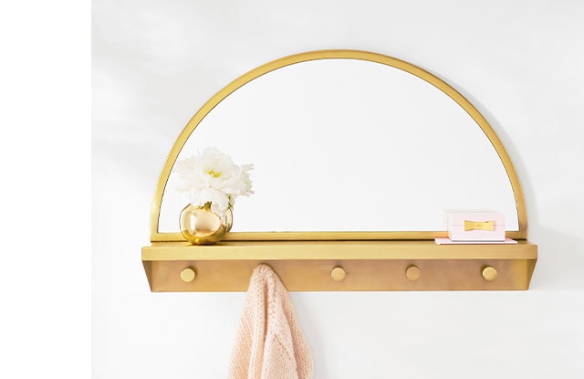 HALF CIRCLE MIRROR