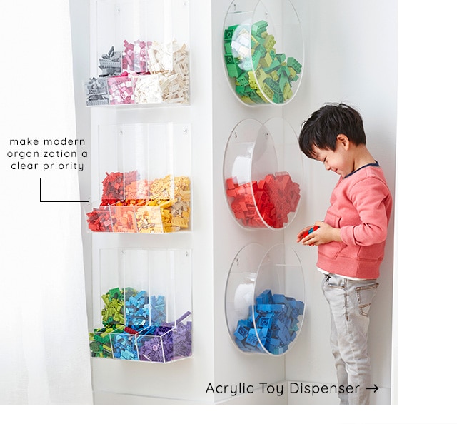 ACRYLIC TOY DISPENSER