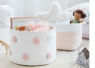 EMBROIDERED COLOR POP TOY STORAGE