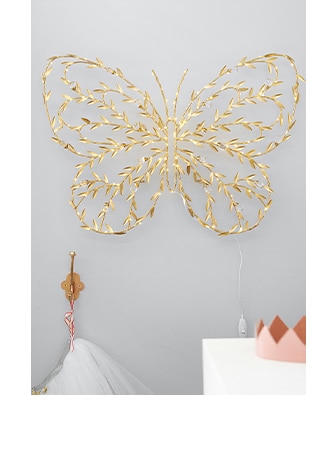 CRYSTAL VINE LIGHT UP BUTTERFLY