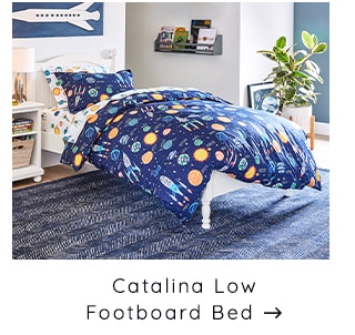 CATALINA LOW FOOTBOARD BED