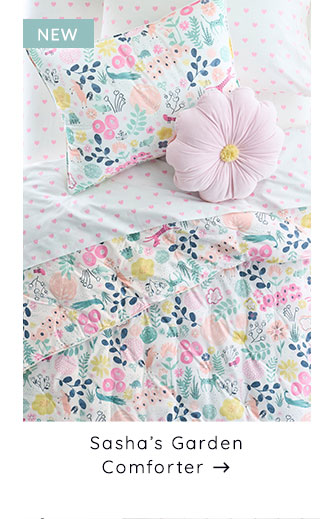 SASHA'S GARDEN COMFORTER