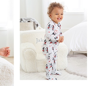 HEARTS NURSERY PAJAMAS