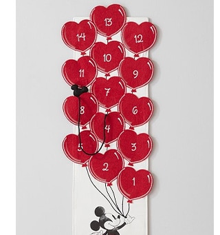 VALENTINE'S DAY COUNTDOWN CALENDAR