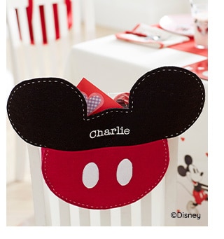 MICKEY MOUSE CHAIR BACKER