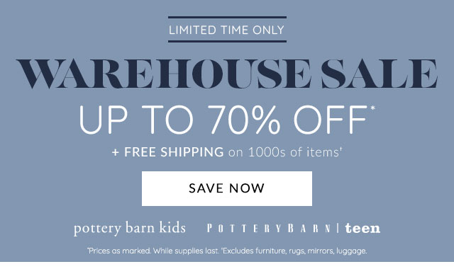 WAREHOUSE SALE