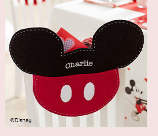 MICKEY MOUSE CHAIR BACKER