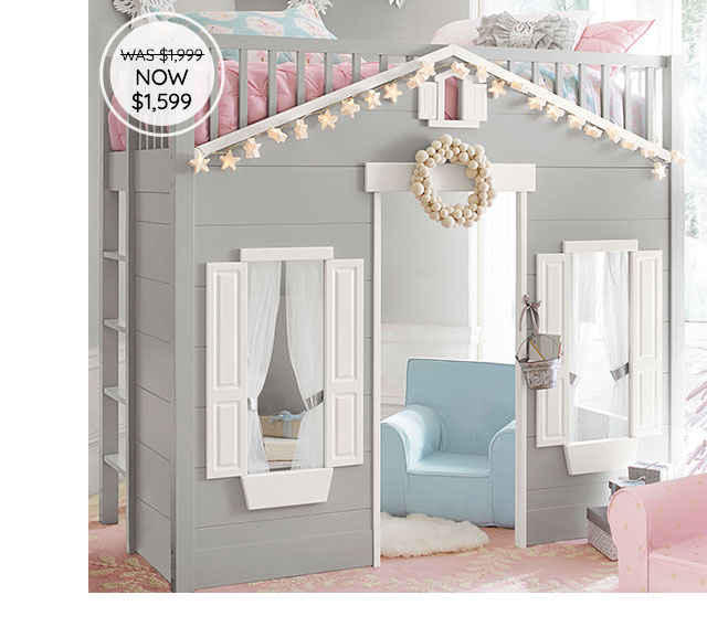 DOLLHOUSE LOFT BED