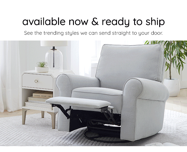 AVAILABLE NOW & READY TO SHIP