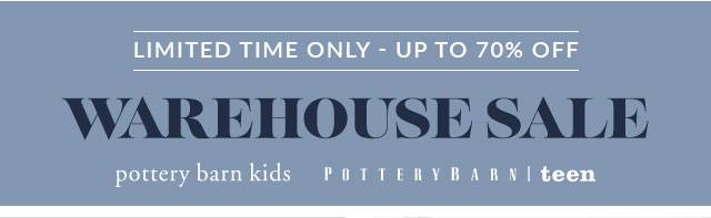 WAREHOUSE SALE