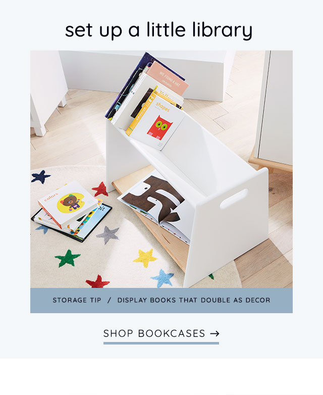 SHOP BOOKCASES