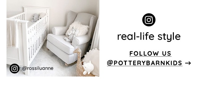 FOLLOW US @POTTERYBARNKIDS