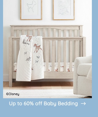 UP TO 60% OFF BABY BEDDING