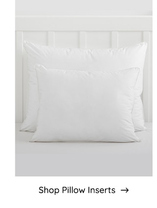 SHOP PILLOW INSERTS