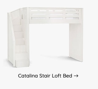 CATALLINA STAIR LOFT BED