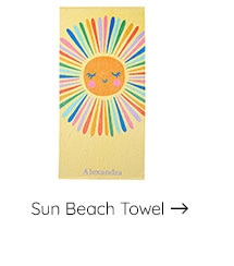 SUN BEACH TOWEL