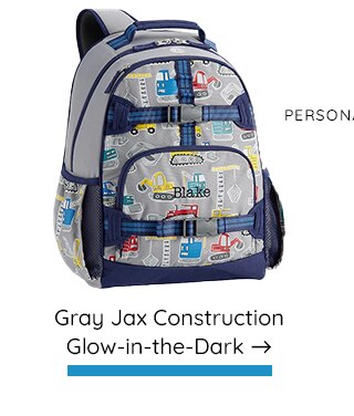 GRAY JAX CONSTRUCTION GLOW-IN-THE-DARK