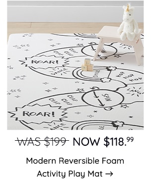 MODERN REVERSIBLE FOAM ACTIVITY PLAY MAT