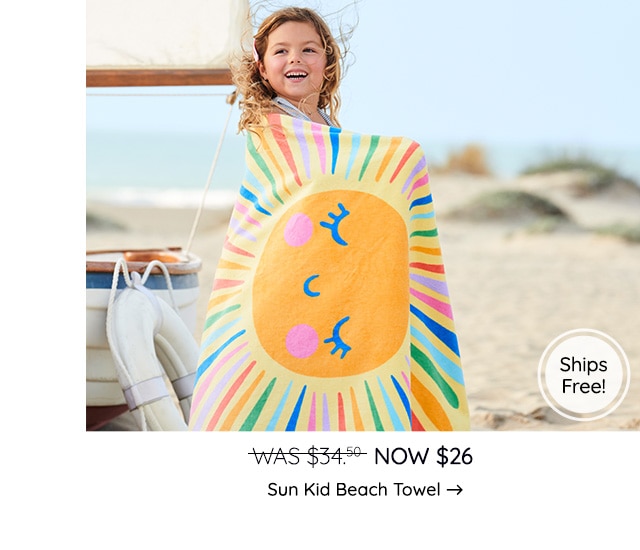 SUN KID BEACH TOWEL