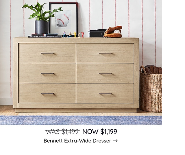 BENNETT EXTRA-WIDE DRESSER