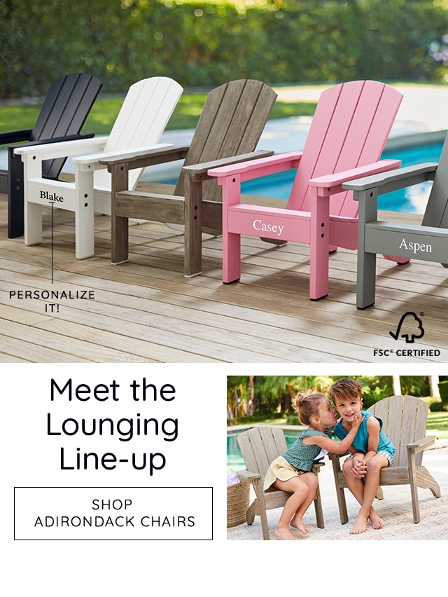 MEET THE LOUNGING LINE-UP - SHOP ADIRONDACK CHAIRS