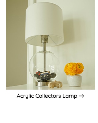 ACRYLIC COLLECTIORS LAMP