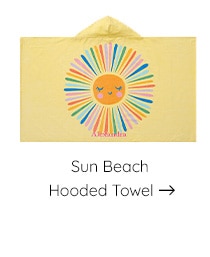 SUN BEACH HOODED TOWEL