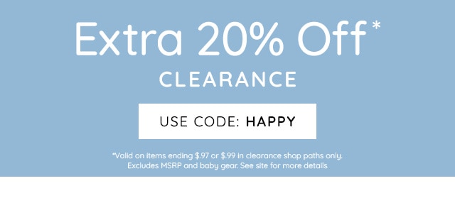 EXTRA 20% OFF