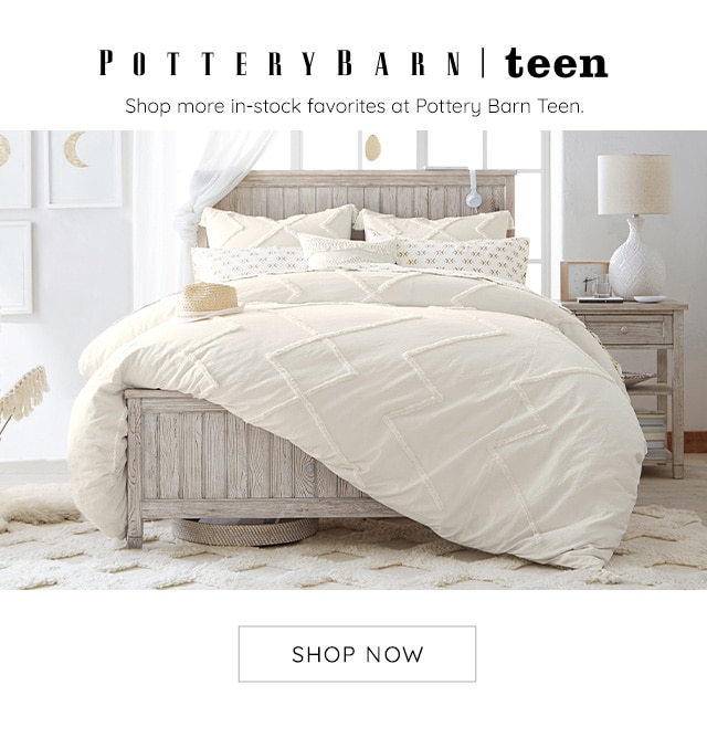 SHOP POTTERY BARN TEEN