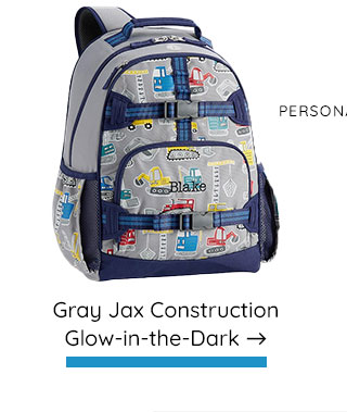 GRAY JAX CONSTRUCTION GLOW - IN - THE- DARK