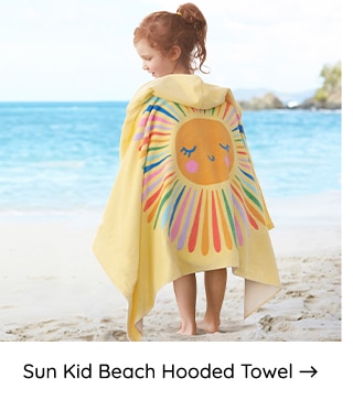 SUN KID BEACH HOODED TOWEL