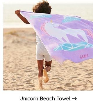 UNICORN BEACH TOWEL