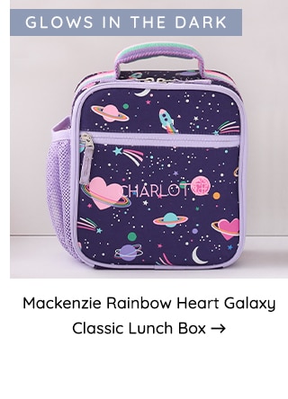 MACKENZIE RAINBOW HEART GALAXY CLASSIC LUNCH BOX