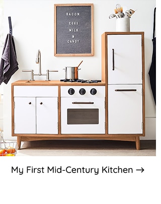 MY FIRST MID-CENTURY KITCHEN