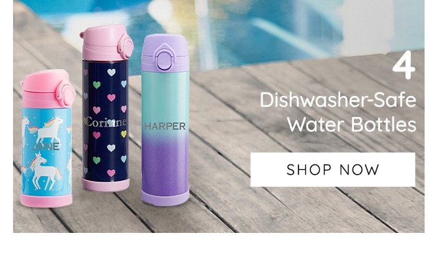 DISHWASHER-SAFE WATER BOTTLES