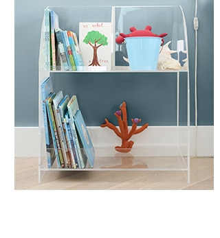 ACRYLIC BOOKCASE