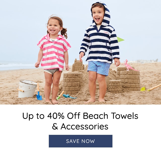 UP TO 40% OFF BEACH TOWELS