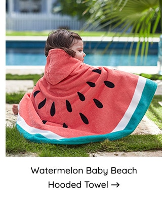 WATERMELON BABY BEACH TOWEL