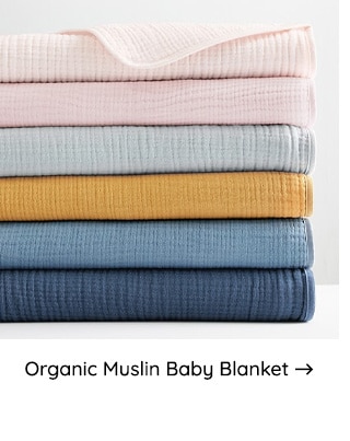 ORGANIC MUSLIN BABY BLANKET