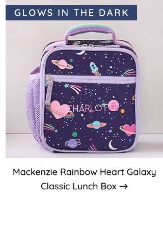 MACKENZIE RAINBOW HEART GALAXY CLASSIC LUNCH BOX