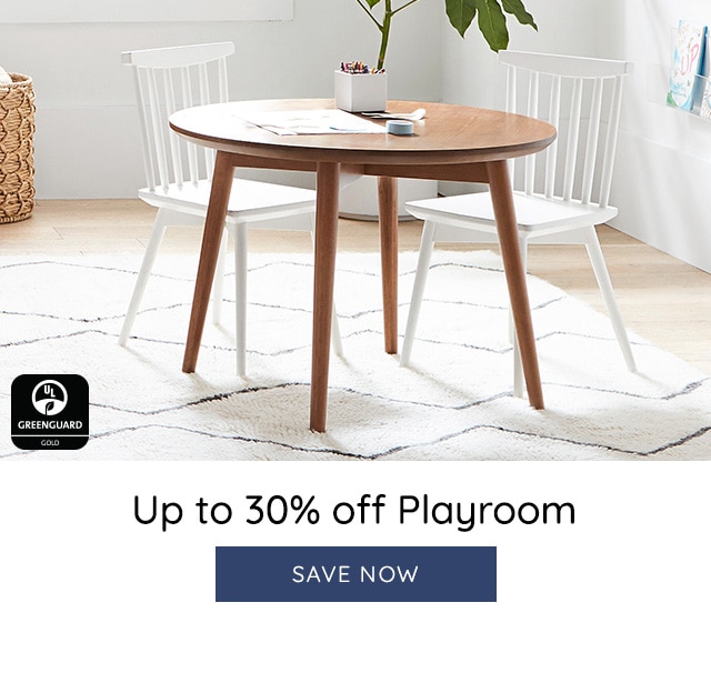 UP TO 30% OFF PLAYROOM