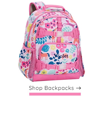 SHOP BACKPACKS