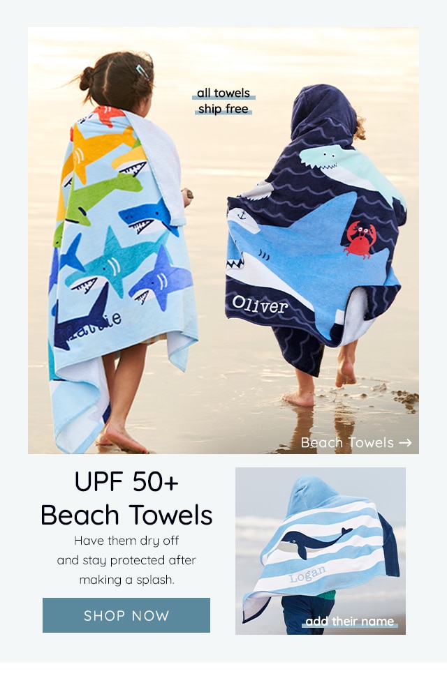 UPF 50+ BEACH TOWELS