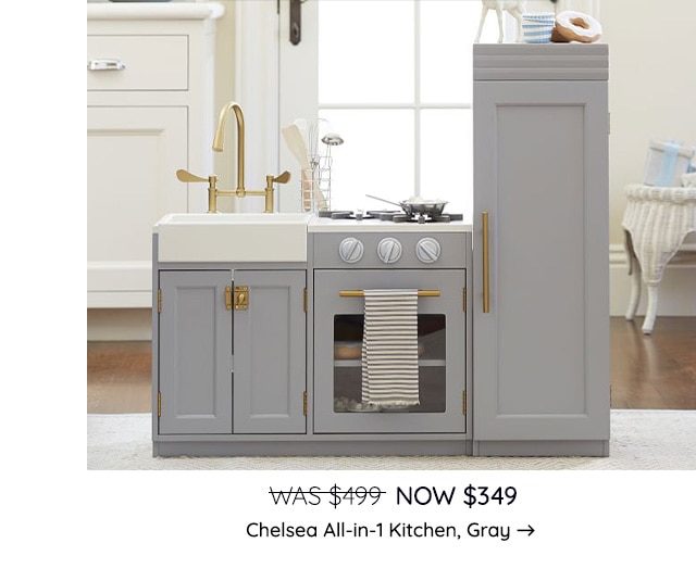 CHELSEA ALL-IN-1 KITCHEN, GRAY