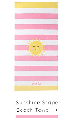 SUNSHINE STRIPE BEACH TOWEL