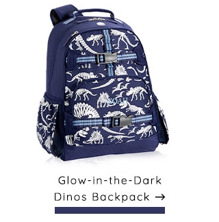 GLOW-IN-THE-DARK DINOS BACKPACK